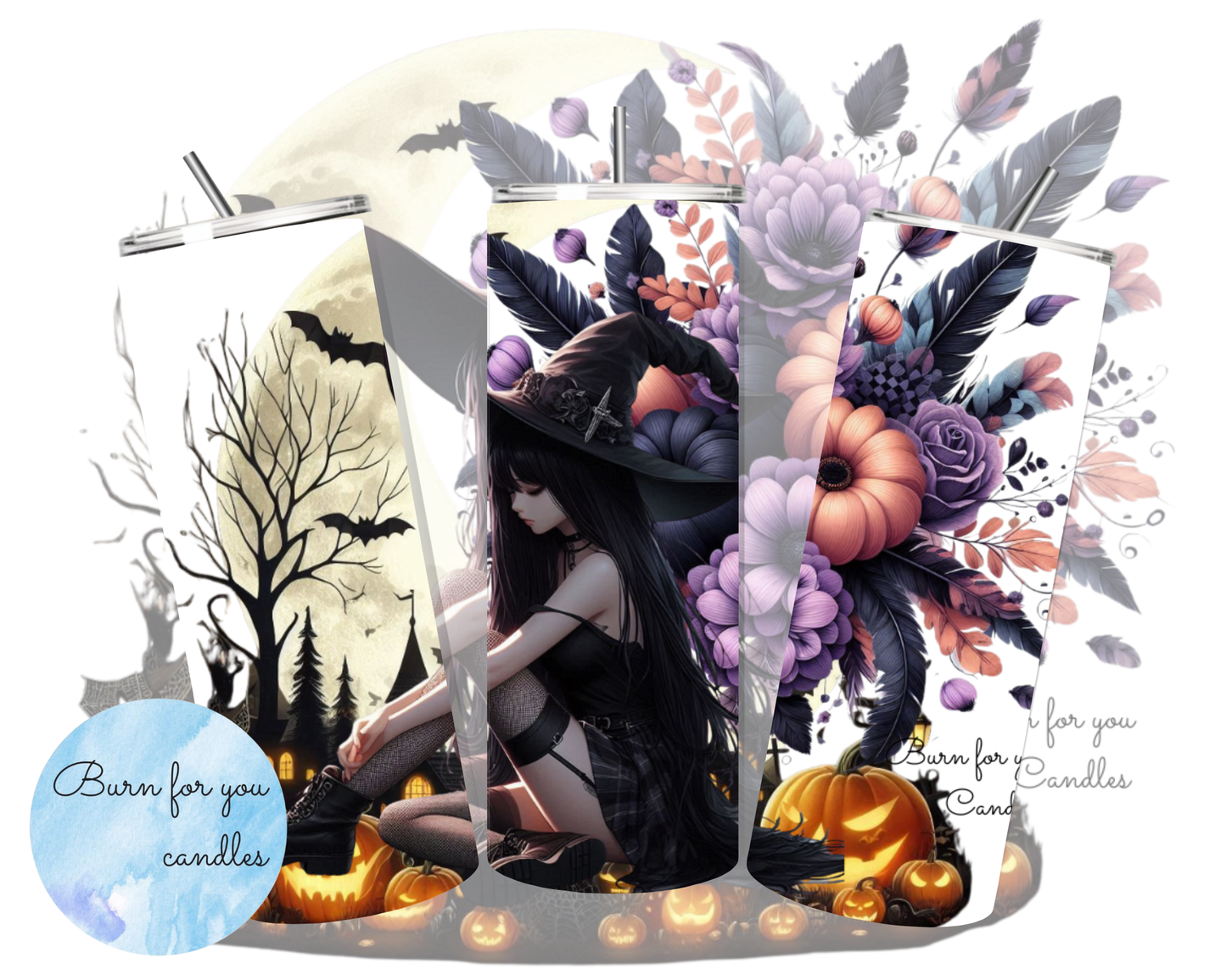 20ox Stainless steel Halloween Tumblers