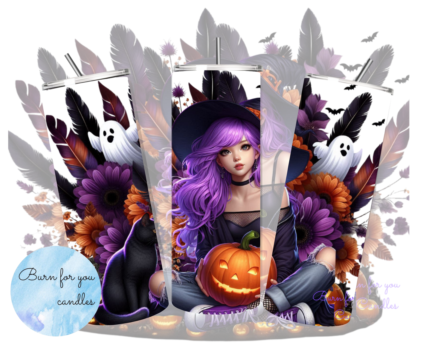 20ox Stainless steel Halloween Tumblers