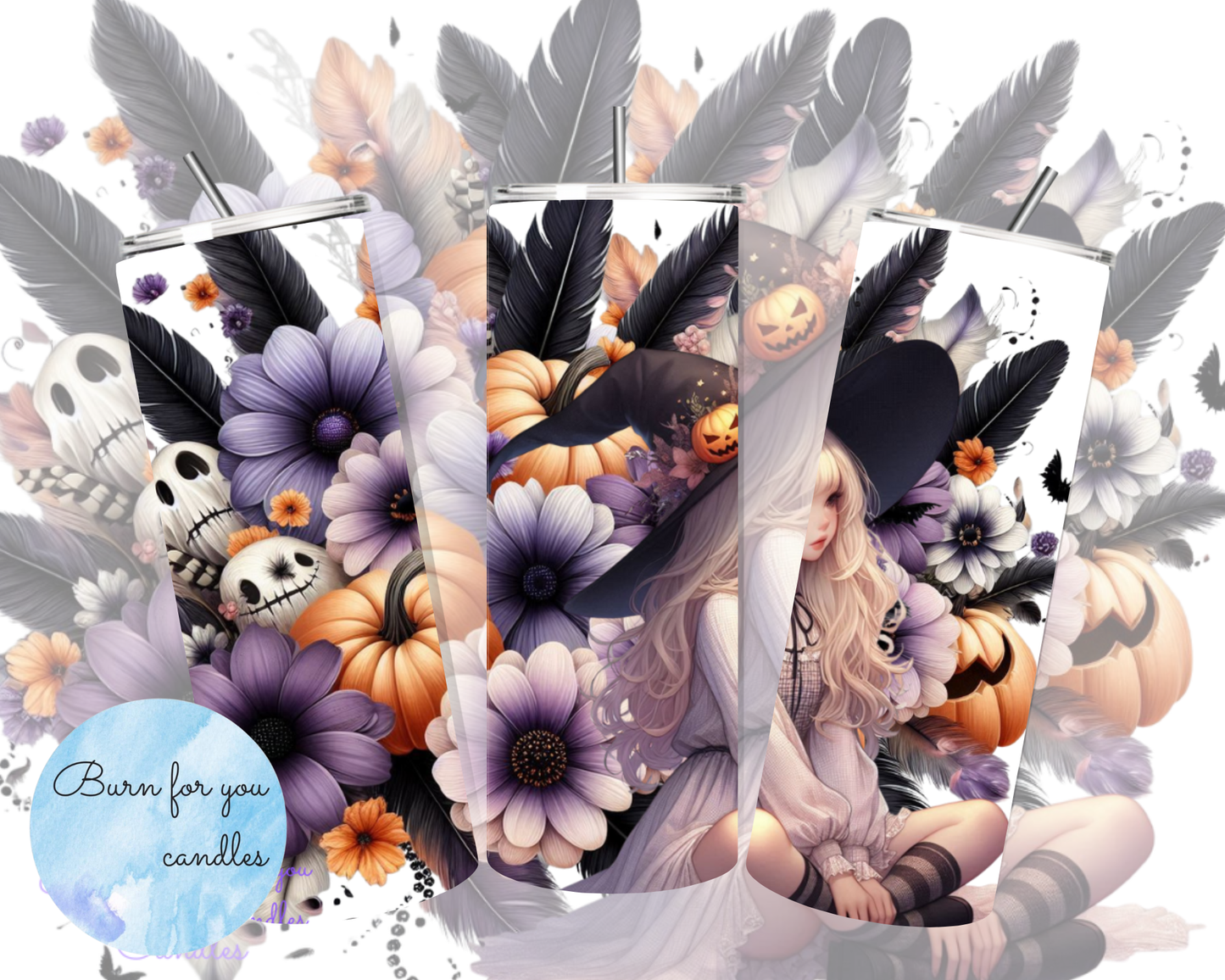20ox Stainless steel Halloween Tumblers