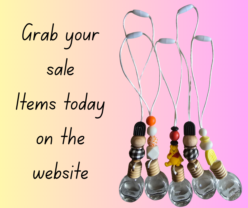 Beaded car diffusers